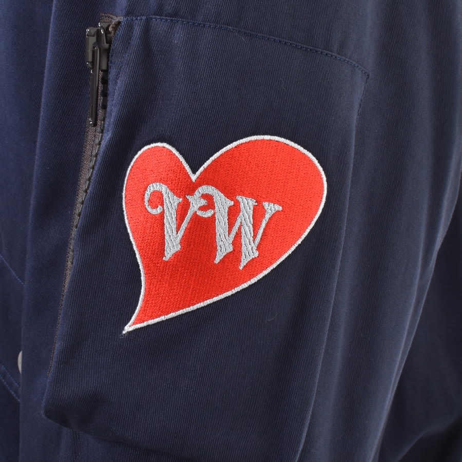 Vivienne Westwood Bernado Bomber Jacket Navy | Mainline Vivienne Westwood Bernado Bomber Jacket Navy | Mainline